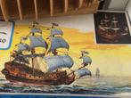 modelboot modelschip scheepsmodel galjoen friedrich wilhelm, Hobby en Vrije tijd, Ophalen of Verzenden, Gebruikt, Overige merken