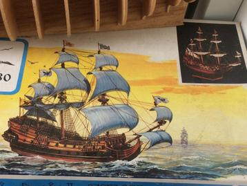 modelboot modelschip scheepsmodel galjoen friedrich wilhelm beschikbaar voor biedingen