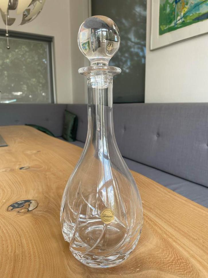 Kristallen Karaf Toscane wedgwood, Antiek en Kunst, Antiek | Glas en Kristal, Ophalen of Verzenden