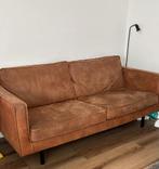 WOOOD Rodeo 2,5-zitsbank - Eco-leder - Cognac, Ophalen, Gebruikt