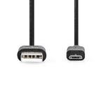 Nedis USB 2.0-kabel | USB-A Male naar USB Micro-B Male | 0,5