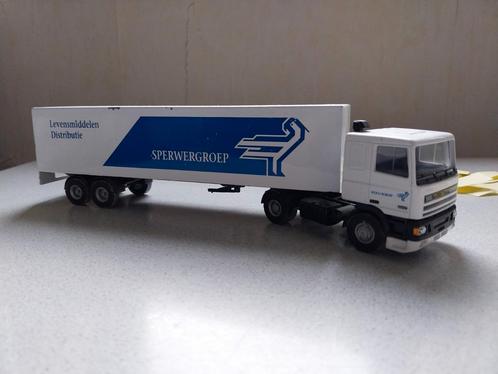 Lion Toys DAF 95 400ati SperwerGroep Levensmiddlendistributi, Hobby en Vrije tijd, Modelauto's | 1:50, Gebruikt, Bus of Vrachtwagen