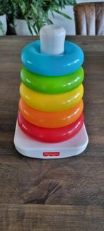 Fisher-Price kleurenringpiramide Eco, Ophalen of Verzenden, Zo goed als nieuw, Speelset