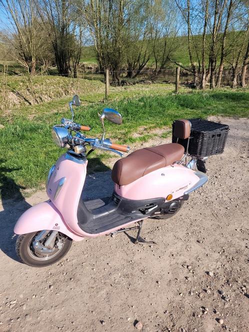 Fosti snorscooter (blauw kenteken), Fietsen en Brommers, Snorfietsen en Snorscooters, Gebruikt, Overige merken, Ophalen