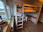 Halfhoogslaper en hoogslaper merk flexa, Kinderen en Baby's, Kinderkamer | Stapelbedden en Hoogslapers, Ophalen, Gebruikt, Halfhoogslaper