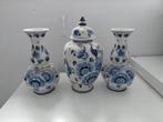 Delftsblauw Kaststel 3-delig Onbeschadigd, Antiek en Kunst, Ophalen of Verzenden