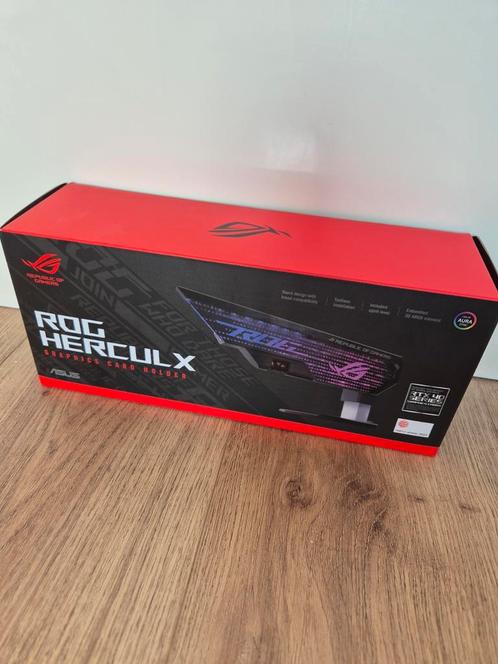Asus ROG HerculX videokaart houder/ondersteuner, Computers en Software, Overige Computers en Software, Zo goed als nieuw, Ophalen of Verzenden