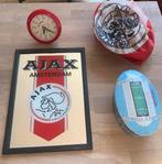 Ajax spiegel , blik , pet , en een klokje, Verzamelen, Sportartikelen en Voetbal, Ophalen of Verzenden, Gebruikt, Ajax, Overige typen