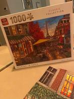 Puzzel Parijs Compleet - 1000 stukjes, Hobby en Vrije tijd, Ophalen of Verzenden, 500 t/m 1500 stukjes, Zo goed als nieuw, Legpuzzel