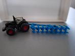 Fendt Tractor met Ploeg - Model 1.87, Overige merken, Auto, 1:32 tot 1:50, Ophalen of Verzenden
