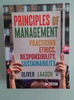 Studieboek bedrijfskunde: Principles of management: i.z.g.st, Ophalen of Verzenden, Zo goed als nieuw