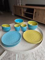 Zomers servies borden, mokken en kommen, Huis en Inrichting, Ophalen, Overige stijlen, Bord(en)