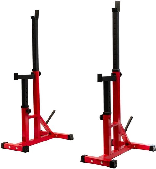 Power Rack - Haltersteunen - Squat Rek - Verstelbaar Squat R, Hobby en Vrije tijd, Overige Hobby en Vrije tijd, Nieuw, Verzenden