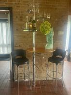 Bar, Huis en Inrichting, Barren, Ophalen, Zo goed als nieuw, Inclusief barstoelen