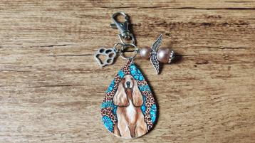 ACTIE -20% Hanger Cavalier spaniël met guardian angel  beschikbaar voor biedingen