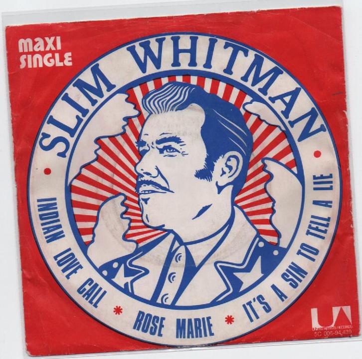 Slim Whitman- Maxi Singel, Cd's en Dvd's, Vinyl Singles, Gebruikt, Maxi-single, 7 inch, Verzenden