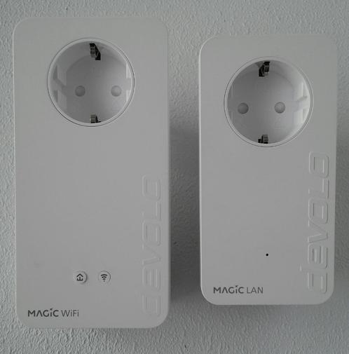 Devolo powerline Magic 1 LAN + WiFi startset, Computers en Software, WiFi-versterkers, Zo goed als nieuw, Ophalen of Verzenden