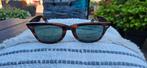 Zeer mooie Rayban Wayfarer vintage jaren70 model, Zonnebril, Bruin, Ophalen of Verzenden, Zo goed als nieuw