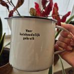 Vintage emaille litermaat, Ophalen of Verzenden
