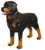 polyester beeld / rottweiler, Ophalen, Nieuw, Beton, Dierenbeeld