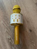Draadloze Gouden Microfoon, Muziek en Instrumenten, Ophalen of Verzenden, Zo goed als nieuw, Zangmicrofoon, Draadloos