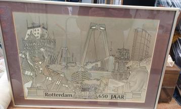 112834 Heliogravure Rotterdam 650 jaar  WD008 beschikbaar voor biedingen