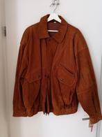 Lichtbruin zachtleren jack, Maat 52/54 (L), Ophalen of Verzenden, Zo goed als nieuw, Onbekend
