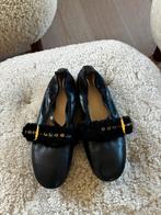 Wandler ballerina’s zwart leer en shearling band maat 41, Verzenden, Zwart, Nieuw, Ballerina's
