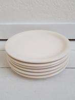 6 borden 20 cm crème kleurig, Ophalen of Verzenden, Porselein, Overige stijlen, Bord(en)
