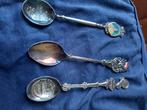 3 zilveren lepeltjes. voor de verzamellaars., Antiek en Kunst, Antiek | Goud en Zilver, Ophalen of Verzenden, Zilver