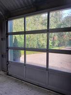 Garagedeur ., Doe-het-zelf en Verbouw, Ophalen, Gebruikt, Garagedeur, Glas