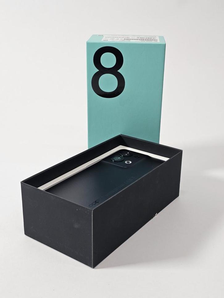 OPPO Reno8 – 256GB Zwart | Tweedehands (Staat A), Telecommunicatie, Mobiele telefoons | Overige merken, Gebruikt, Zonder abonnement