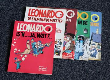 Leonardo,  5 stuks stripboeken beschikbaar voor biedingen