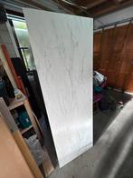 Marmerlook bureaublad, Doe-het-zelf en Verbouw, Platen en Panelen, Ophalen, Gebruikt, Overige materialen, Minder dan 20 mm