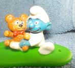 Smurfen - Babysmurf / Baby Smurf met beer (20205), Ophalen of Verzenden, Nieuw, Babysmurf, Poppetje, Figuurtje of Knuffel