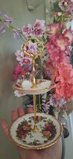 Royal Albert Old Country Roses etagere handmade €22,50, Ophalen of Verzenden, Zo goed als nieuw