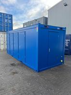 Nieuwe 20ft douche units, Ophalen