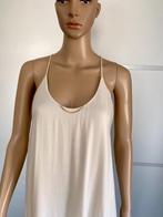 J427 Kocca maat M=38/40 jurk gevoerd jurkje zomer beige, Maat 38/40 (M), Beige, Kocca, Ophalen of Verzenden