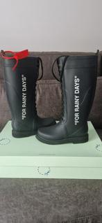 off white laarzen, Ophalen, Zo goed als nieuw, Wit, Hoge laarzen