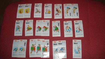 ASTRIX BUBBLE GUM STICKERS 1998 ( 22 STUKS) NIEUW beschikbaar voor biedingen