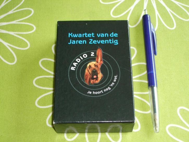 Nieuw in seal: Kwartet van de jaren 70 - Radio 2, Verzamelen, Speelkaarten, Jokers en Kwartetten, Nieuw, Kwartet(ten), Ophalen of Verzenden