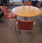 Leolux eethoek €400 KOOPJE, Ophalen, 100 tot 150 cm, Rond, 50 tot 100 cm