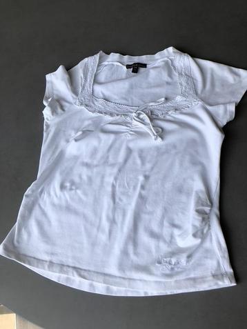 Wit Anna Scott t-shirt, maat L = M beschikbaar voor biedingen