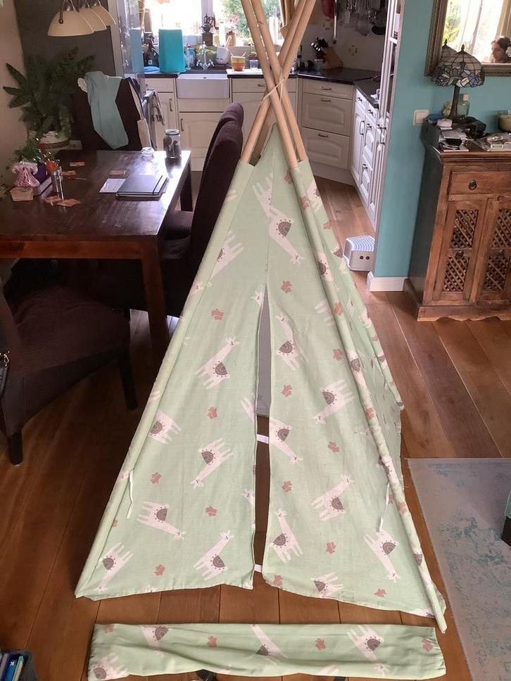 Tipi Speeltent met Opbergzak, Kinderen en Baby's, Speelgoed | Speeltenten, Zo goed als nieuw, Ophalen of Verzenden