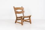 Vintage brutalistische lounge chair door AWA, Ophalen of Verzenden