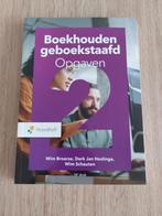 Boekhouden Geboekstaafd 2 opgaven, Boeken, Studieboeken en Cursussen, Nieuw, Noordhoff Uitgevers, Beta, HBO