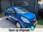 Chevrolet Spark 1.0 16V L *APK*AIRCO*, Auto's, Voorwielaandrijving, Gebruikt, 4 cilinders, Blauw