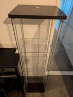 Ikea Detolf Vitrinekast zwartbruin, Ophalen, Gebruikt, Overige typen