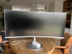 Samsung curved computerscherm 34 inch, Computers en Software, Monitoren, 3 tot 5 ms, Hoofdtelefoonaansluiting, Zo goed als nieuw