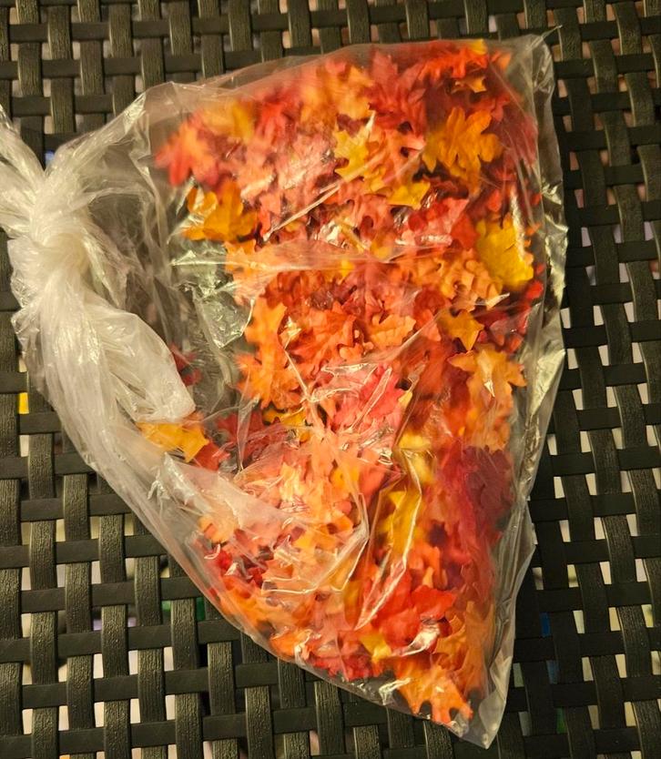 Losse decoratie "herfst" bladeren(klein)! NIEUW!, Huis en Inrichting, Woonaccessoires | Kunstplanten en Kunstbloemen, Nieuw, Binnen